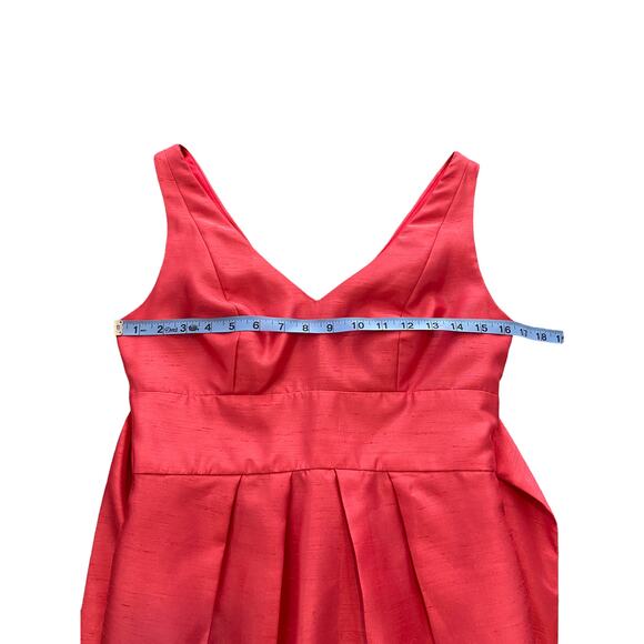 Jenny Yoo Collection Pink Sleeveless V-Neck Formal Sleeveless Short Dress Size 4 - Picture 7 of 8